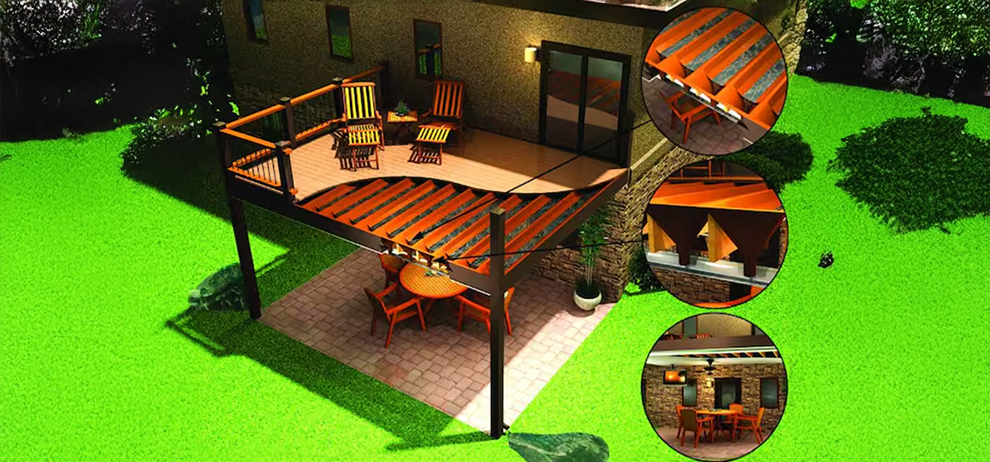 Trex® RainEscape® Drain System | Commerce, MI | Cedar Works - rain-escape-2